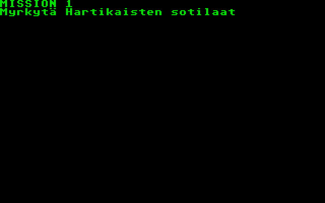 Pöljän Taistelu atari screenshot